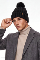 Vivisence M7012 Couvre-chef casquettes, noir