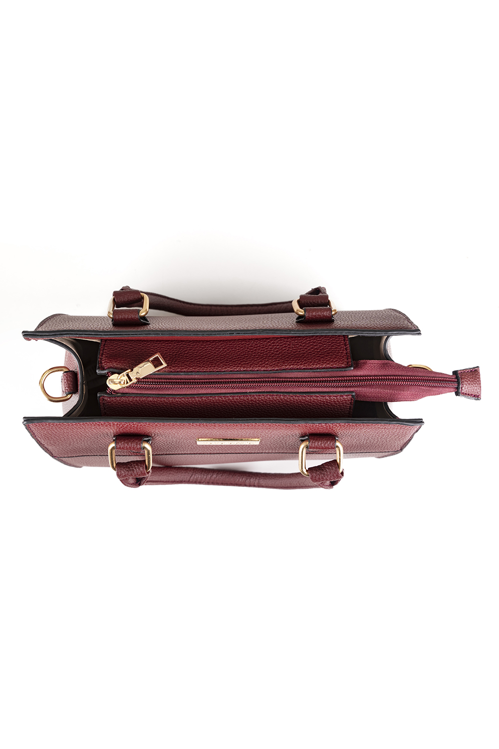 Vivisence Sac a Main Femme Bandoulière Parfait Style Et Confort, bordeaux