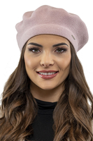 VIVISENCE Damen Baskenmütze Warm und Gemütlich Kälteschutz und Komfort 7005, rosa