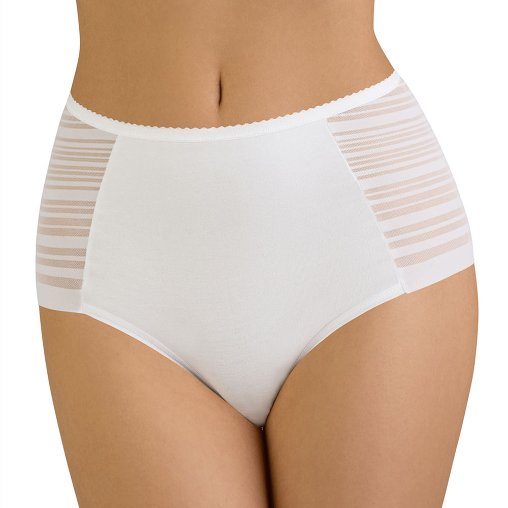 Vivisence classic ladies briefs high waist 4014, white