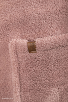 Vivisence Damen Bademantel Kapuze Weicher Stoff für täglichen Komfort, rosa