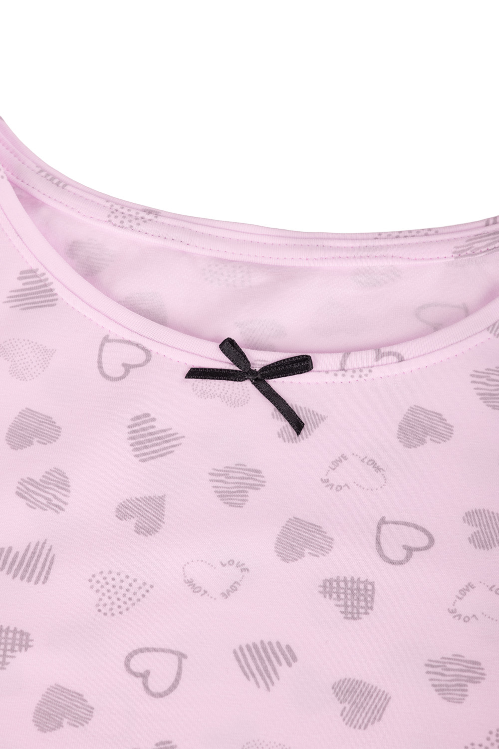 Vivisence Pyjama Deux pièces pour Femme Coton Manches Longues 2023, rose clair