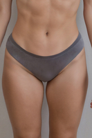 Vivisence Women's Briefs Brazilian Underwear Comfortable Viscose 4020, Grey