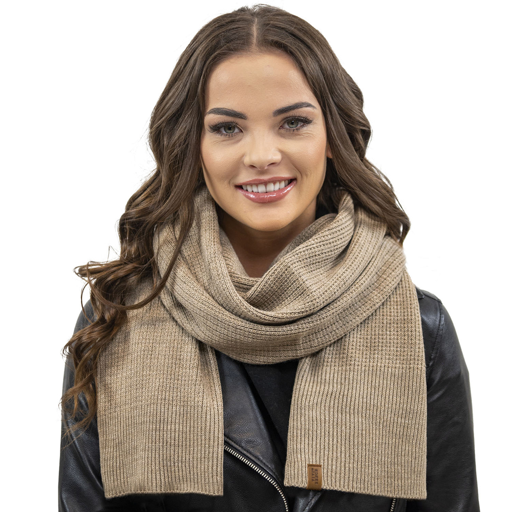 Vivisence Damen Winter Schal Wärmt Schenkt Komfort für Kalte Wintertage 7042S, beige