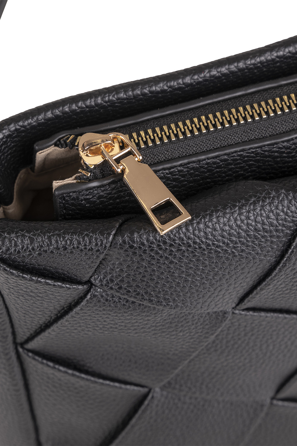 Vivisence Sac Bandoulière Sac a Main Femme Compacte Fonctionnelle, noir