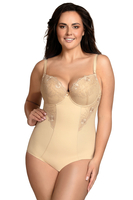 Vivisence Dame Body Schalen Träger Unterwäsche 6001, beige