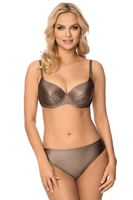 Vivisence Bikini-BH Dame Bademode musterlos regulierbar klassisch EU 3221, braun