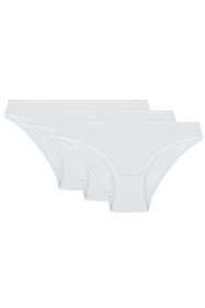 Vivisence women's smooth briefs 4003, white