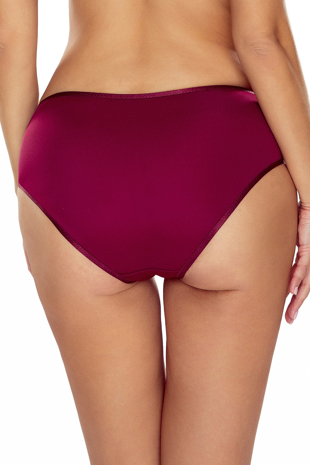 Vivisence culotte slip 1041, bordeaux