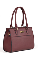 Vivisence Sac a Main Femme Bandoulière Parfait Style Et Confort, bordeaux