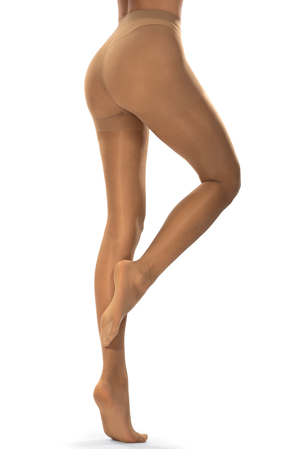 Vivisence Women's Tights 20 DEN With Reinforced Toe Area And Marked Panties Part Comfortable Fit Perfect For Everyday Wear, beige