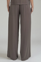 Vivisence Women's Pyjama Pants Viscose Wide Leg Perfect for Every Night 2102, Grey