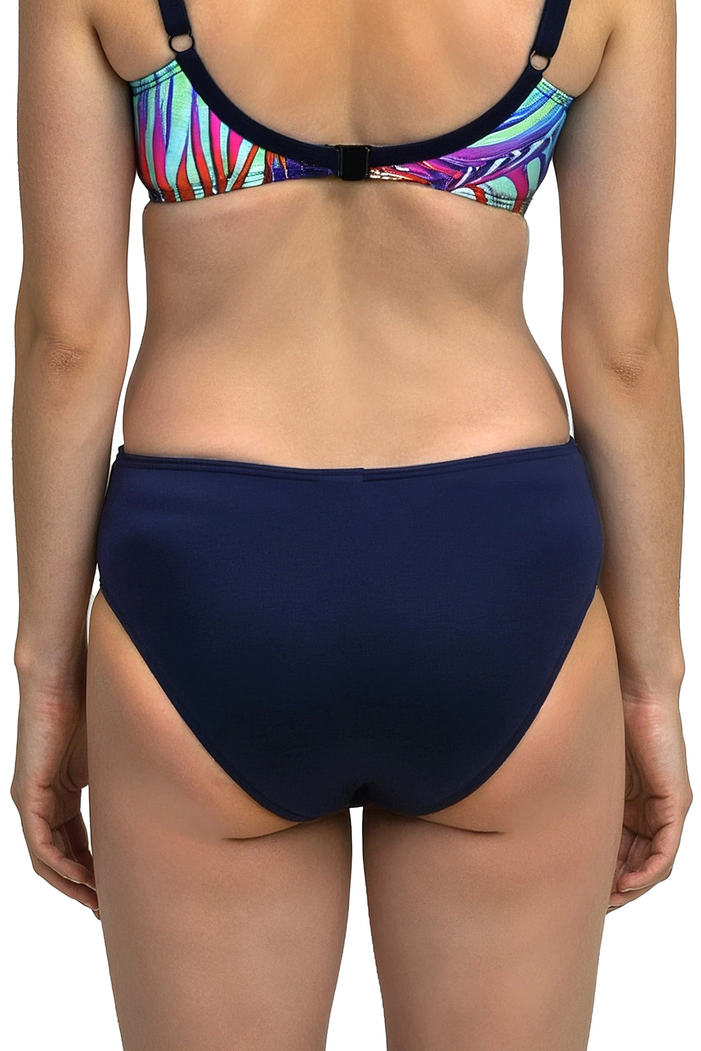 Vivisence Bikini Hose Hoher Bund Ideal Für Strand Und Sport 3232/3233M, tropisch