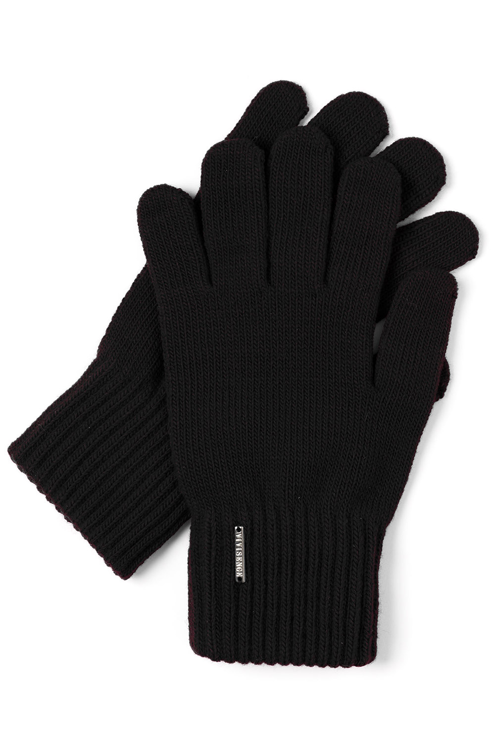 Vivisence Gants Femme Hiver En Fil Chaud Parfaits Pour Les Jours Froids 7204, noir