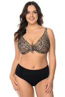 Vivisence 3002 women's bikini bottoms smooth high waisted (matching top available), black