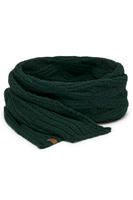 Vivisence Femme Écharpe Hivernale Laine Et Coton Douce Et Chaude Au Quotidien, vert