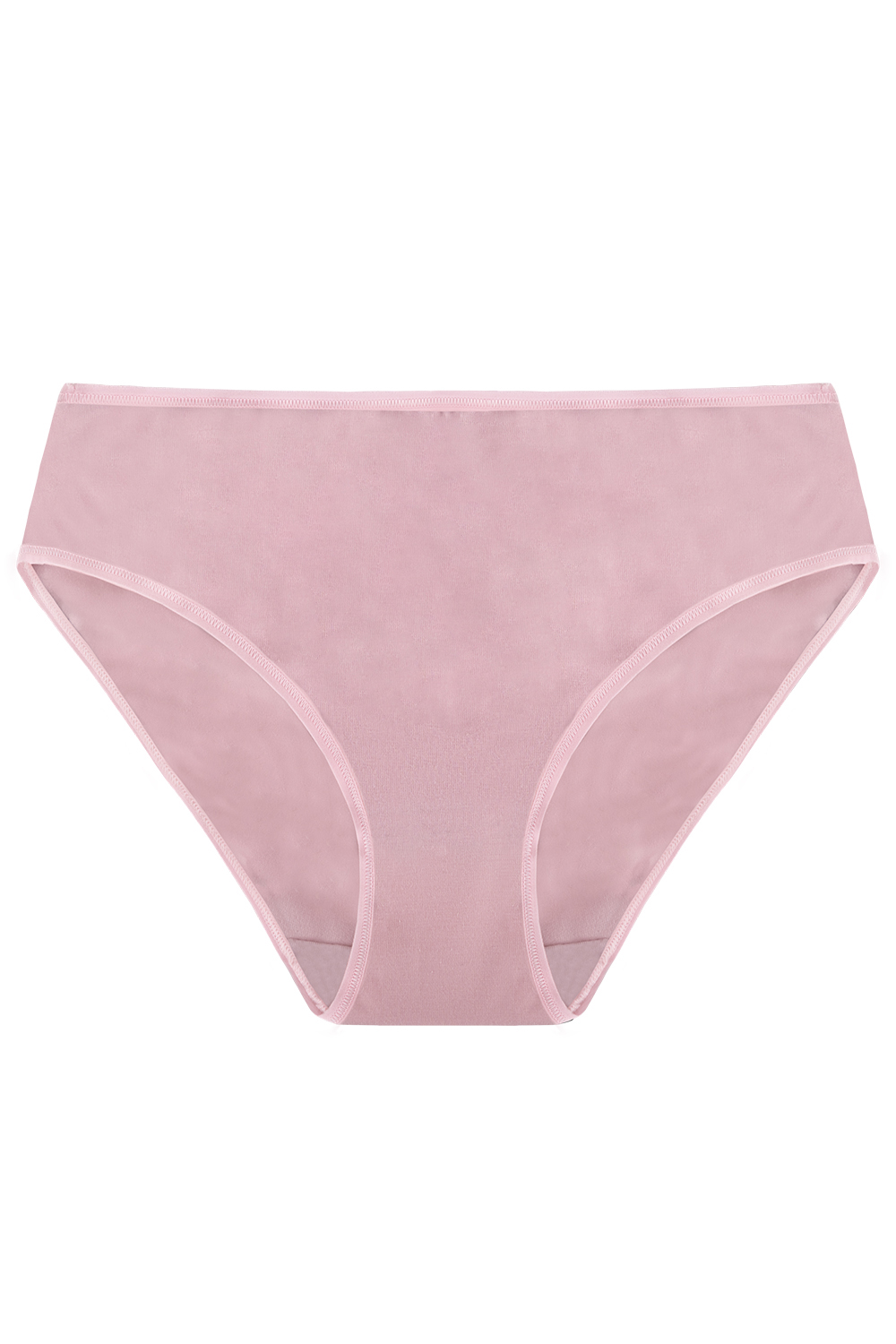 Vivisence Dame Slip Unterhose Klassisch Komfortabel Baumwolle Trendig Alltag Unterwäsche 4016, rosa Gummiband:rosa