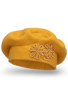 Vivisence Béret Femme Hiver Épais Et Chaud Idéal Pour Les Journées Froides 7007, miel