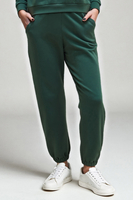 Vivisence Women's Sweatpants Relaxed Fit Lounge Soft Cotton Blend Joggers With Ribbed Cuffs Elastic Waist And Pockets For Everyday Casual Or Homewear Look 9104,