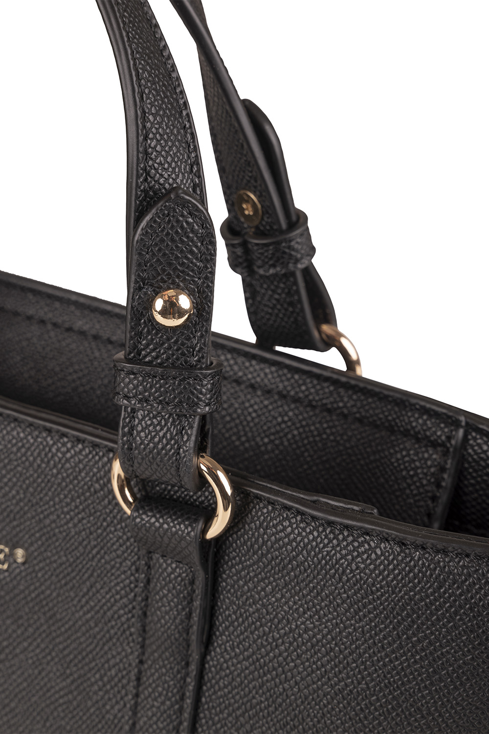 Vivisence Sac Porté Main Femme Compartiment Zippé L'élégance au Quotidien, noir