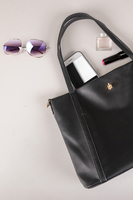 Vivisence Women's Tote Bag with Laptop Compartment Perfect For Everyday, black