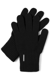 VIVISENCE Damen Winter Handschuhe aus Wolle Ideal für Kaltes Wetter 7201, schwarz