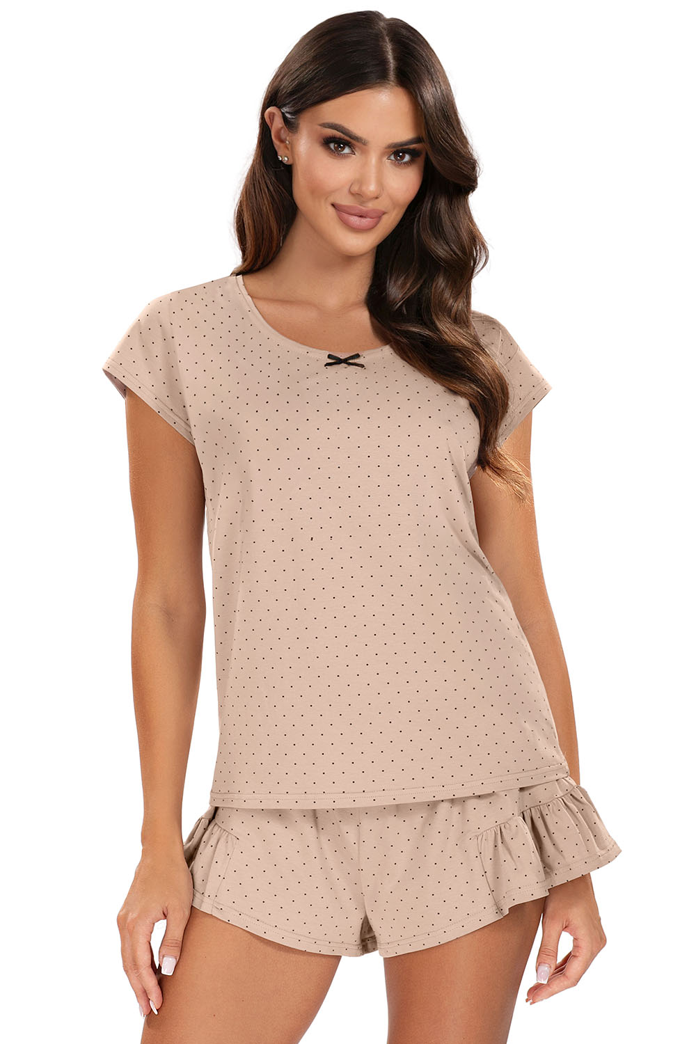 Vivisence Women's short-sleeved pyjama set 2021, 