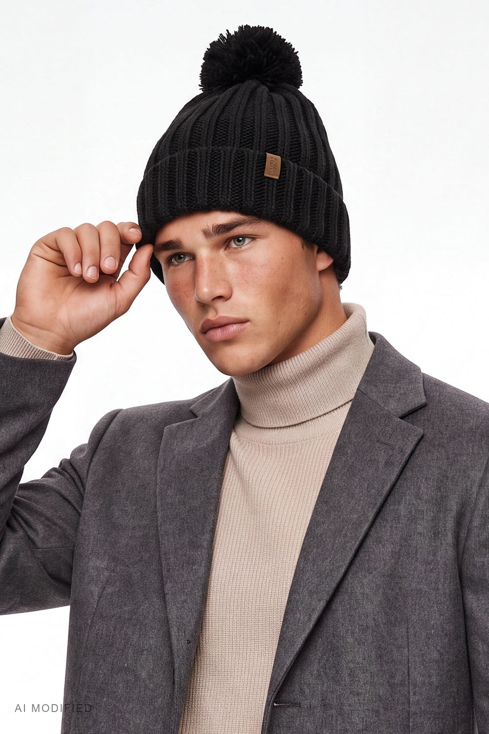 Vivisence M7012 Couvre-chef casquettes, noir