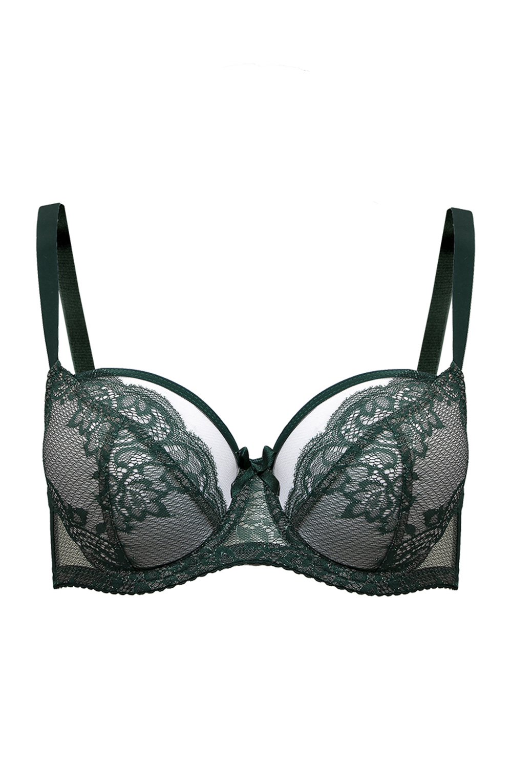 Vivisence femme soutien-gorge non-rembourré charmant 1044, vert