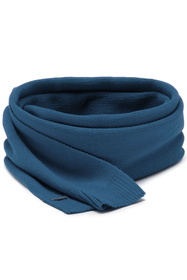 Vivisence Winter Scarf With Decorative Tie For Cold Days 7104, blue