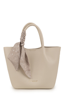 Vivisence Femme Sac À Bandoulière Pochette Cosmetic Amovible pour Tous Les Jours, blanc