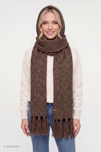 Headwear hood, Brown