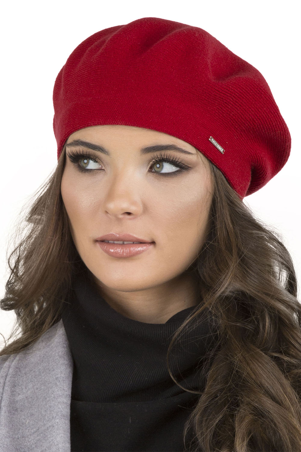 Vivisence Béret Et Écharpe Femme Pour L'automne et L'hiver En Laine Et Acrylique Ensemble Chic Pour L'Hiver Accessoire Mode Durable Pour Cadeau Parfait Confort Et Élégance 7005Kmpl, rouge