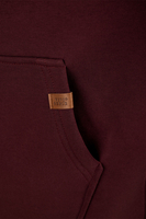 Vivisence Femme Ensemble Legging Et Sweat À Capuche Coton Élasthanne Confort, bordeaux