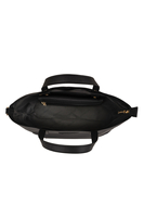 Vivisence Femme Sac À Main Fermeture éclair Avec Bandoulière Amovible, noir