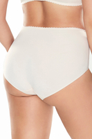 Vivisence smooth lace high waisted briefs 1056, Beige