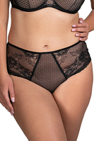 Vivisence Women's Briefs High-Waist Mesh Floral Lace Perfect For Everyday 1078/1080,
