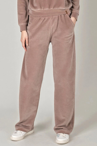 Vivisence Pantalon De Survêtement Femme Coton Ceinture Élastique 9105, beige