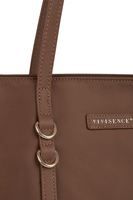 Vivisence Femme Sac À Bandoulière Fermeture À Glissière Élégance Décontractée, marron