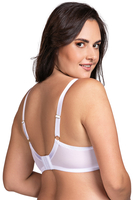 Vivisence BH Mit Bügel Halbtransparente Cups Für Offenbartes Dekolleté 1079, weiß