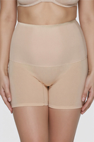 Vivisence Bermuda Culotte Femme Taille Haute Silhouette Parfaite Affinée 4102, beige