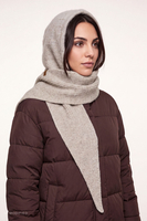 Vivisence Femme balaclava nouée devant ajustement parfait, beige