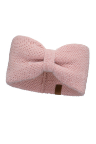 Vivisence Women Winter Headband Soft Knit With Twist Front Cozy Warmth, Pink