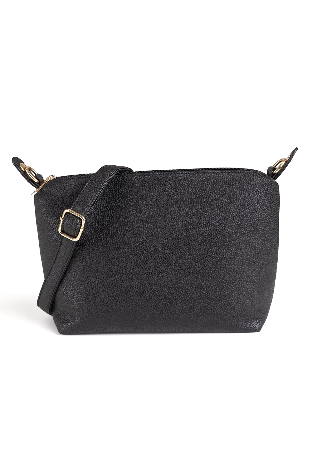 Vivisence Sac a Main Femme Bandoulière Réglable Élégant Style Et Confort, noir