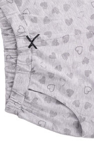 Vivisence Dame Schlafanzug 2-teiliges Set Pyjama Bluse Hose Gemustert Tupfen 2023, Grau