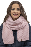 VIVISENCE Damen Winter Schal Wärmt Schenkt Komfort für Kalte Wintertage 7015S, rosa