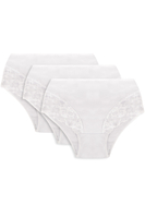 Vivisence Classic women's briefs in 3-pack 4008, White