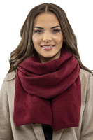 Vivisence Écharpe Femme Hiver Chaude Et Confortable Pour Les Journées Froides 7101, bordeaux