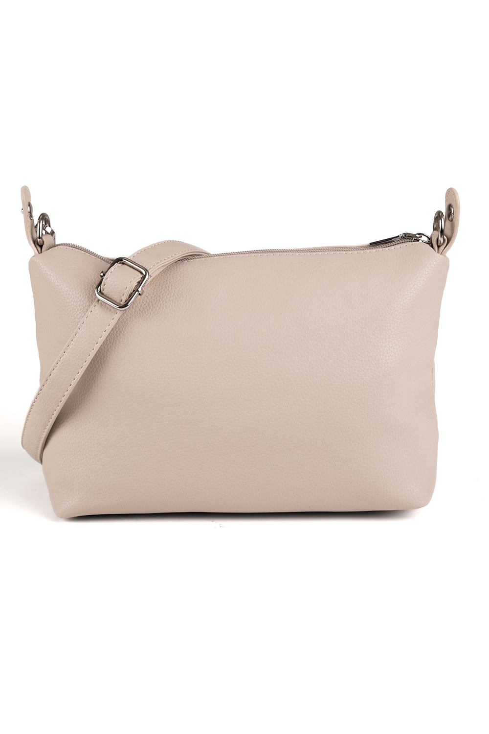 Vivisence Damen Handtasche Verstellbarer Schultergurt Alltag Tasche, Beige