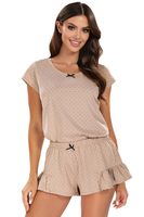 Vivisence Women's short-sleeved pyjama set 2021,